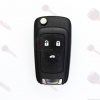 Guscio chiave Auto Chevrolet 3 tasti lama HU100