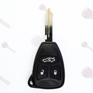 Guscio chiave Auto Chrysler 3 tasti Big