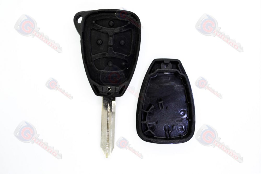 Guscio Chiave Auto Chrysler 3 Tasti Grandi