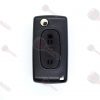 Guscio Chiave Auto Citroen 2 Tasti (Lama VA2) Con Vano Batteria
