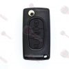 Guscio Chiave Auto Citroen 3 Tasti (Lama HU83) Senza Vano Batteria