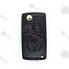 Guscio Chiave Auto Citroen 4 Tasti (Lama VA2) Senza Vano Batteria