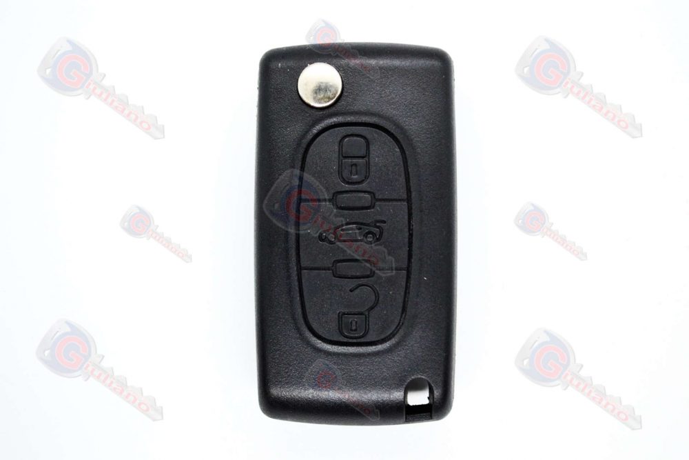 Citroen Guscio 3 Tasti (Lama HU83) SI BATT.