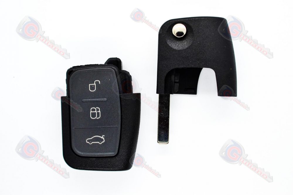 Guscio Chiave Auto Ford 3 Tasti Flip(Lama HU101)