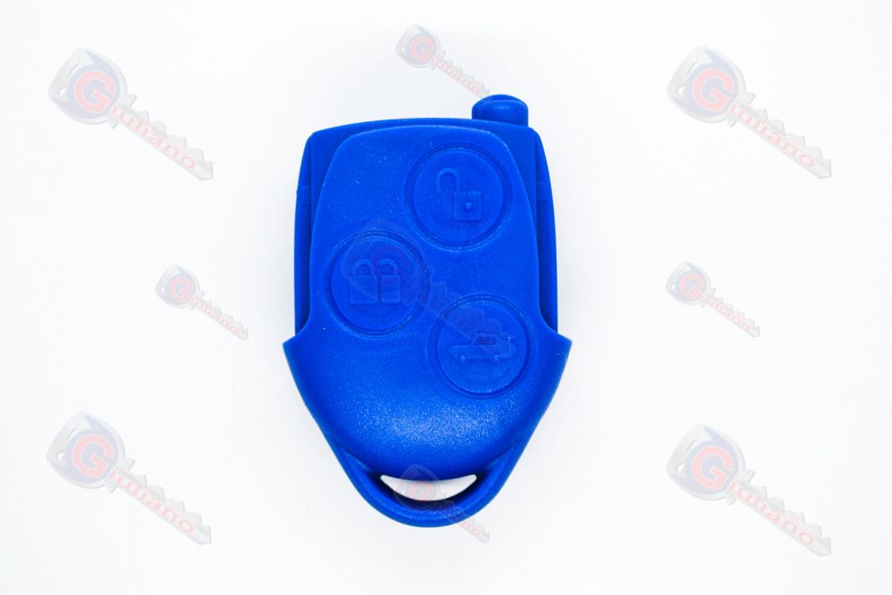 Guscio chiave Ford 3 Tasti Versione Blu