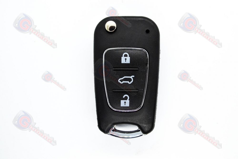 Guscio Chiave Auto Hyundai Flip Metallo (Lama TOY49)