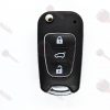 Guscio Chiave Auto Hyundai Flip Metallo (Lama TOY49)
