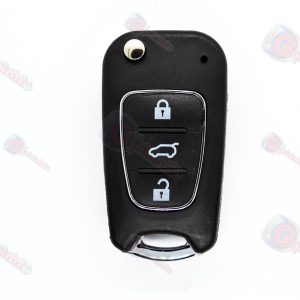 Guscio Chiave Auto Hyundai Flip Metallo (Lama TOY49)