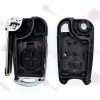 Guscio Chiave Auto Hyundai Flip Metallo (Lama TOY49)