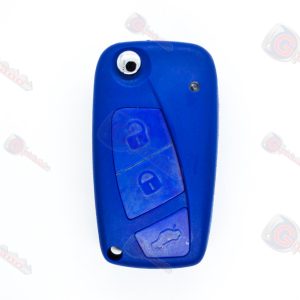 Guscio Chiave Auto Fiat 3 Tasti Blu (Lama SIP22)