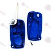 Guscio Chiave Auto Fiat 3 Tasti Blu (Lama SIP22)
