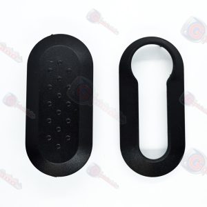 Guscio chiave Fiat 500 Esterno Nero
