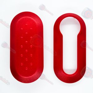 Guscio chiave Fiat 500 Esterno Rosso