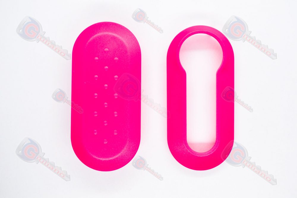 Guscio chiave Fiat 500 Esterno Rosa