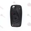 Guscio chiave Auto Fiat 3 Tasti Nero con Vano Batteria (Lama SIP22)
