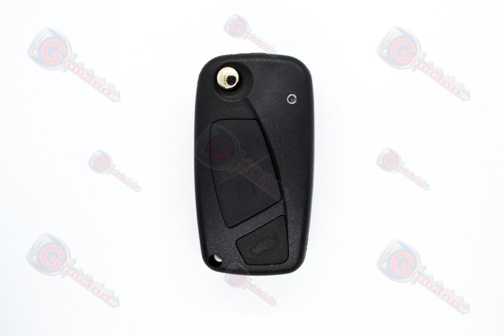 Guscio chiave Auto Fiat 3 Tasti Nero (Lama SIP22)