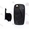 Guscio Chiave Auto Fiat 3 Tasti Nero (Lama SIP22)