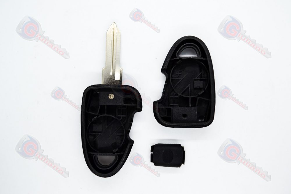 Guscio chiave Auto Fiat Iveco 1 Tasto Laterale (Lama GT15R)