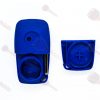 Guscio Chiave Auto Fiat 3 Tasti Blu con Vano Batteria (Lama SIP22)