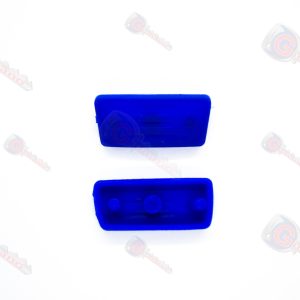 Tasto in Gomma Blu per Guscio Chiave Auto Fiat