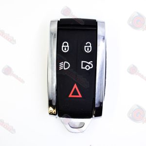 Jaguar Guscio chiave Card 4 Tasti+Emergenza