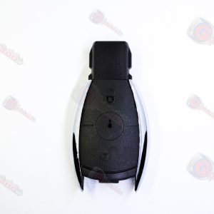 Guscio chiave Mercedes 2 Tasti Contorni Metallo (Senza Lama)