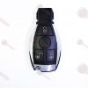Guscio chiave Mercedes 3 Tasti Contorni Metallo (Senza Lama)