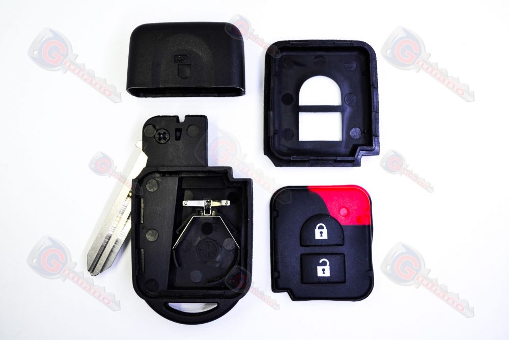 Nissan Micra Guscio chiave 2 Tasti + Lama