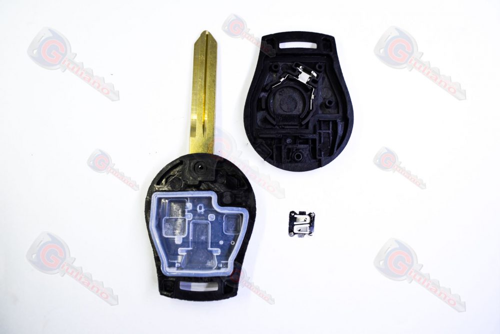 Guscio Chiave Auto Nissan Cover 2 Tasti (Lama NSN14)