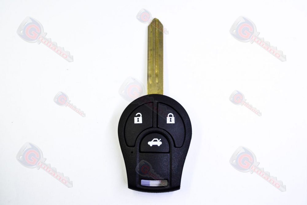 Nissan Guscio chiave 3 Tasti (Lama NSN14)
