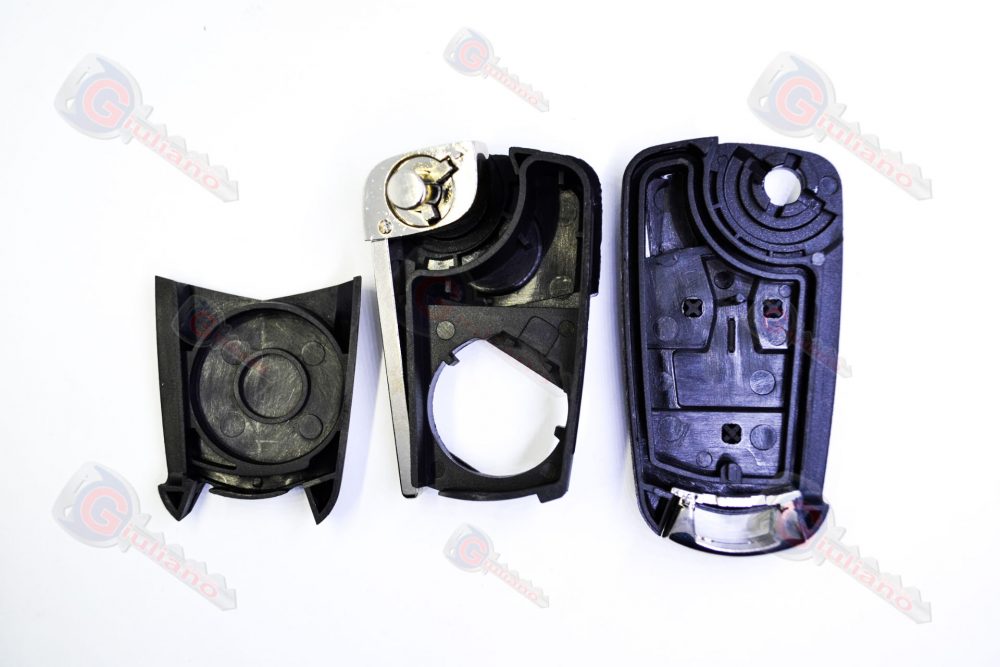 Guscio Chiave Auto Opel Cover Flip 3 Tasti (Lama HU100)