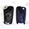 Guscio Chiave Auto Opel Cover Flip 2 Tasti (Lama HU100)