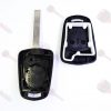 Guscio Chiave Auto Opel 2 Tasti con Vano Batteria Lama Fissa (Lama HU100)