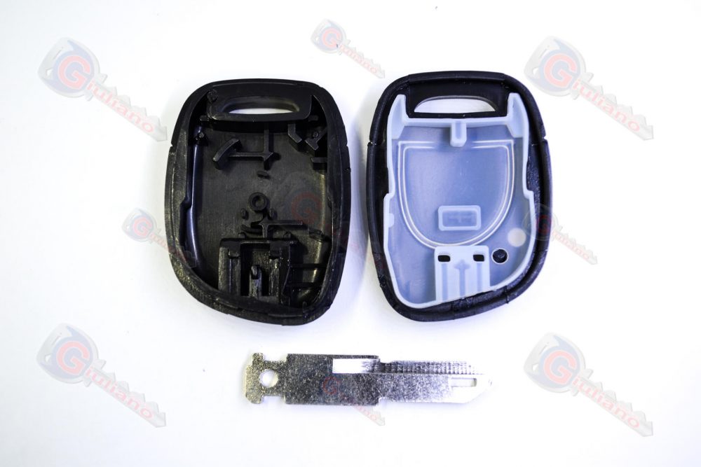 Guscio Chiave Auto Renault 1 Tasto con Batteria Grande