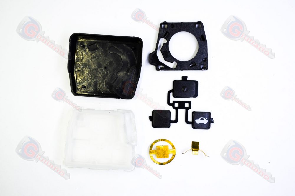 Guscio Chiave Auto Toyota Guscio Telecomando Interno 3 Tasti