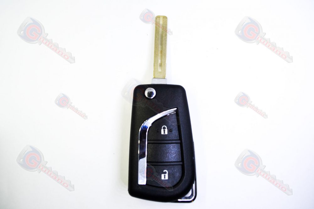 Guscio chiave Toyota 2 Tasti Flip (Lama TOY49)