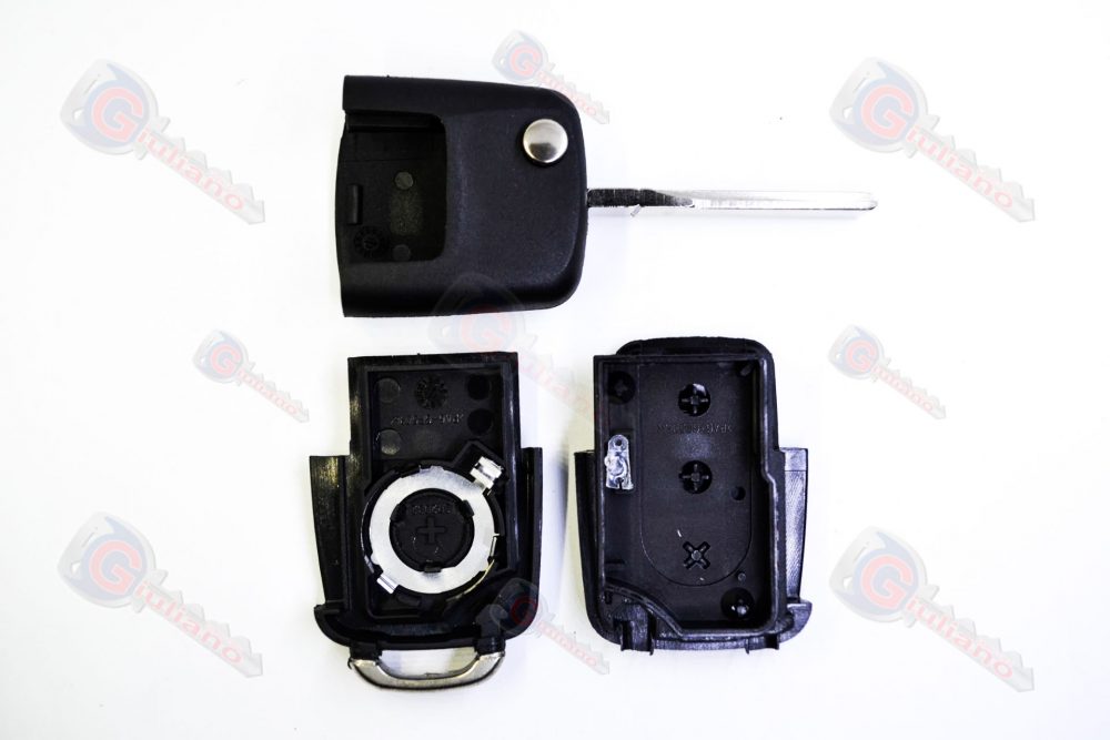 Guscio Chiave Auto Volkswagen 3 Tasti Flip (Lama HU66)