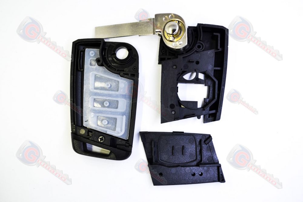 Guscio Chiave Auto Volkswagen 3 Tasti Nuovo Modello (Lama HU66)