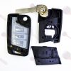 Guscio Chiave Auto Volkswagen 3 Tasti Nuovo Modello (Lama HU66)