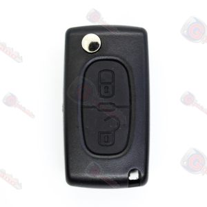Peugeot Guscio chiave 2 Tasti (Lama HU83)