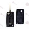 Guscio Chiave Auto Peugeot Cover 2 Tasti (Lama VA2) con Batteria