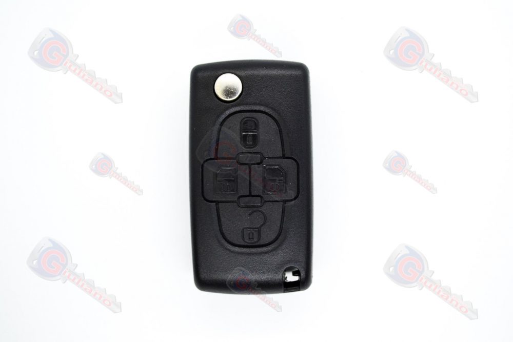 Peugeot Guscio chiave 4 Tasti (Lama VA2)