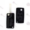 Guscio Chiave Auto Peugeot 4 Tasti (Lama VA2) senza Batteria