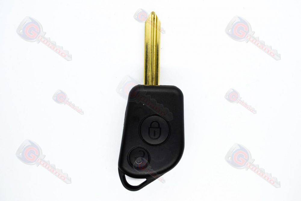 Peugeot Guscio chiave 2 Tasti (Lama SX)