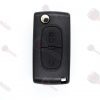 Peugeot Guscio chiave 2 Tasti (Lama HU83)