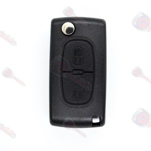 Peugeot Guscio chiave 2 Tasti (Lama HU83)