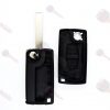 Guscio Chiave Auto Peugeot 2 Tasti (Lama HU83) senza Batteria