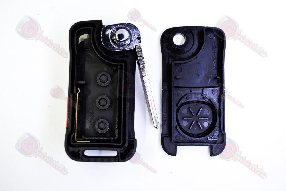 Guscio Chiave Porsche 3 Tasti con PanicButton