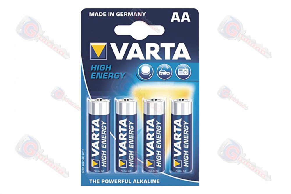 Varta High Energy Batteria AA Bl.4