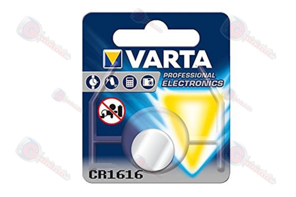 Varta Batteria per Telecomandi Auto CR1616